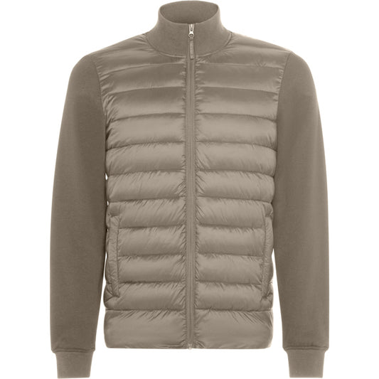 Roly WRK Vivaro unisex jacket in dark sand, ready for logo printing or embroidery