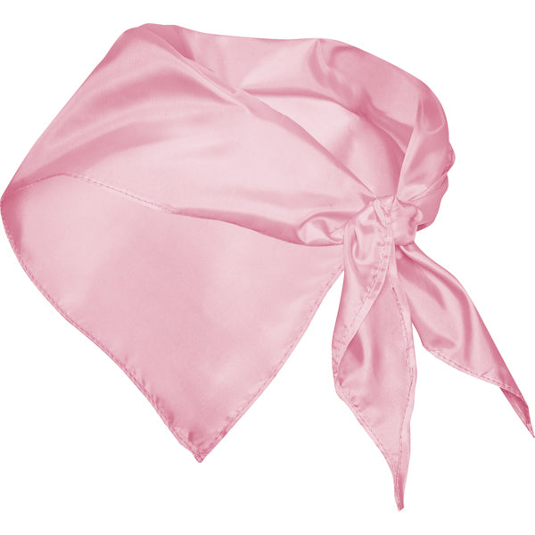 Stamina Festero polyester scarf in light pink, ready for logo printing