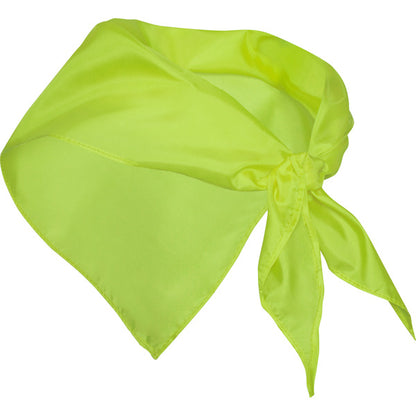 Stamina Festero polyester scarf in mantis green, ready for logo printing
