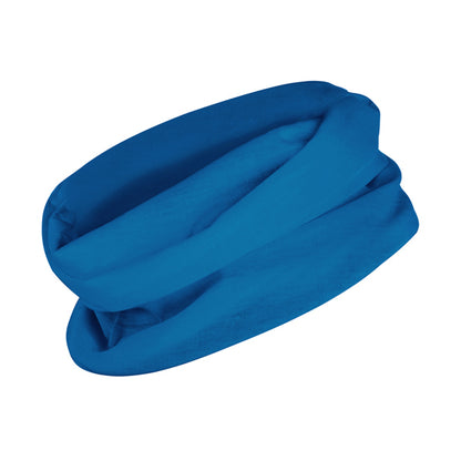 Stamina Nanuk polyester neck warmer in royal blue, ready for logo printing