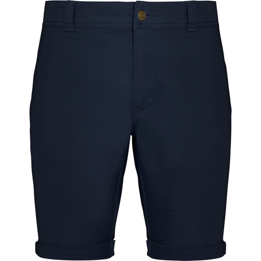 Roly WRK Ringo men's shorts in navy blue, ready for logo printing or embroidery