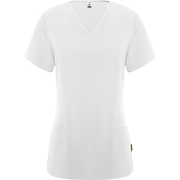 Roly WRK Ferox Woman women's T-shirt in white, ready for logo printing or embroidery