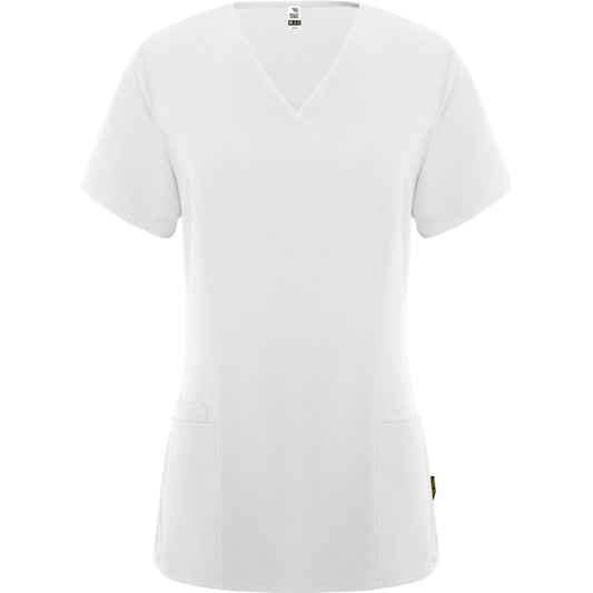 Roly WRK Ferox Woman women's T-shirt in white, ready for logo printing or embroidery