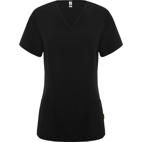Roly WRK Ferox Woman women's T-shirt in black, ready for logo printing or embroidery