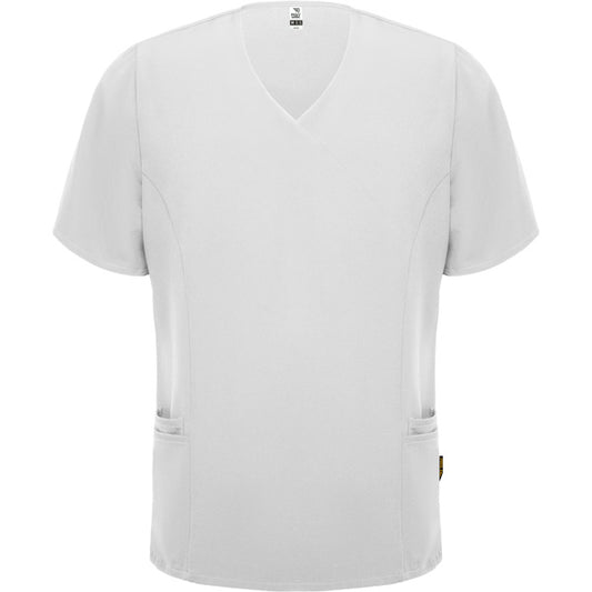Roly WRK Ferox men's T-shirt in white, ready for logo printing or embroidery
