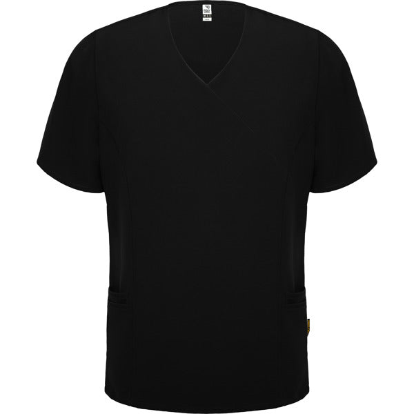Roly WRK Ferox men's T-shirt in black, ready for logo printing or embroidery