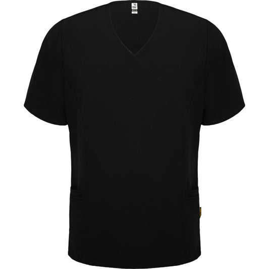 Roly WRK Ferox men's T-shirt in black, ready for logo printing or embroidery
