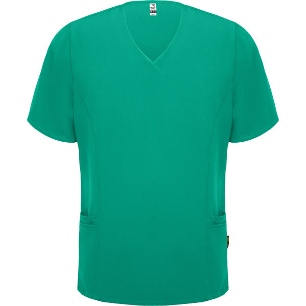 Roly WRK Ferox men's T-shirt in lab green, ready for logo printing or embroidery