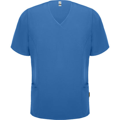 Roly WRK Ferox men's T-shirt in lab blue, ready for logo printing or embroidery