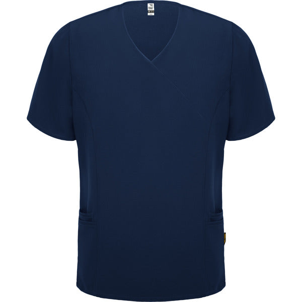 Roly WRK Ferox men's T-shirt in navy blue, ready for logo printing or embroidery