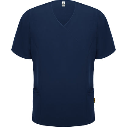 Roly WRK Ferox men's T-shirt in navy blue, ready for logo printing or embroidery