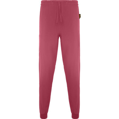 Roly WRK Fiber unisex trousers in rosette, ready for logo printing or embroidery