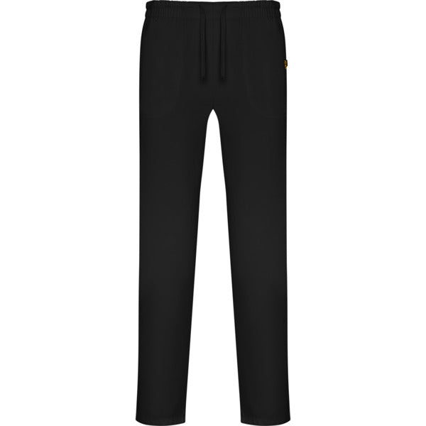 Roly WRK Care unisex trousers in black, ready for logo printing or embroidery