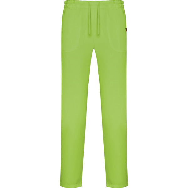Roly WRK Care unisex trousers in pistachio, ready for logo printing or embroidery