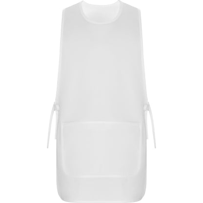 Roly WRK Arzak unisex sports bib in white, ready for logo printing or embroidery