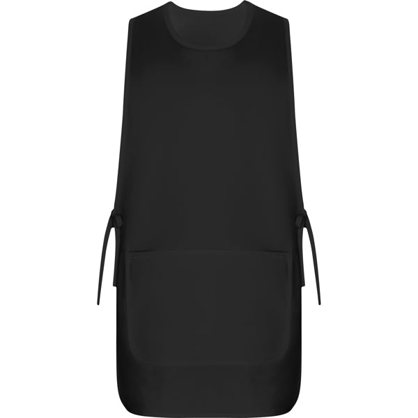 Roly WRK Arzak unisex sports bib in black, ready for logo printing or embroidery