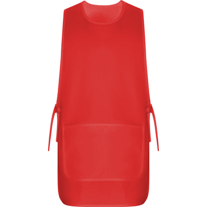 Roly WRK Arzak unisex sports bib in red, ready for logo printing or embroidery