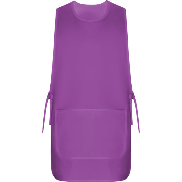 Roly WRK Arzak unisex sports bib in violet, ready for logo printing or embroidery