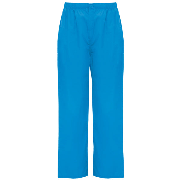 Roly WRK Vademecum unisex trousers in blue danube, ready for logo printing or embroidery