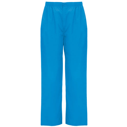 Roly WRK Vademecum unisex trousers in blue danube, ready for logo printing or embroidery