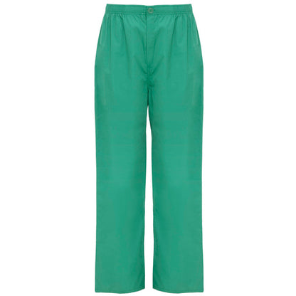 Roly WRK Vademecum unisex trousers in lab green, ready for logo printing or embroidery