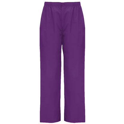Roly WRK Vademecum unisex trousers in grape, ready for logo printing or embroidery