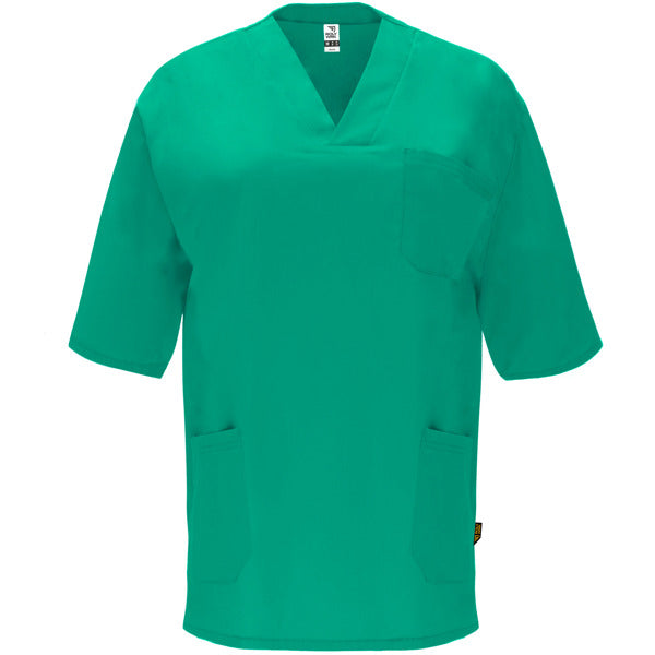 Roly WRK Panacea unisex T-shirt in lab green, ready for logo printing or embroidery