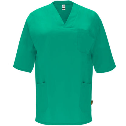 Roly WRK Panacea unisex T-shirt in lab green, ready for logo printing or embroidery