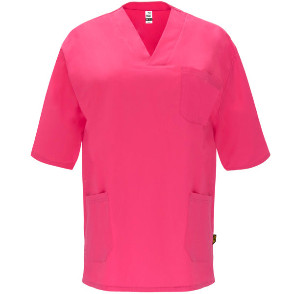 Roly WRK Panacea unisex T-shirt in rosette, ready for logo printing or embroidery