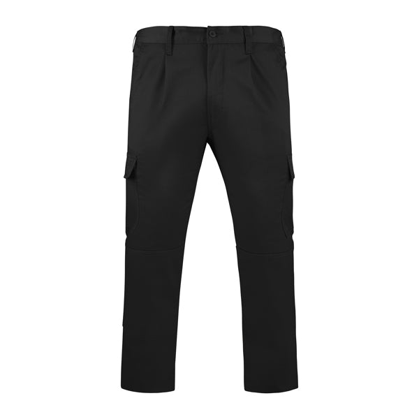 Roly WRK Daily men's trousers in black, ready for logo printing or embroidery