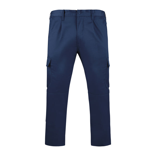 Roly WRK Daily men's trousers in navy blue, ready for logo printing or embroidery