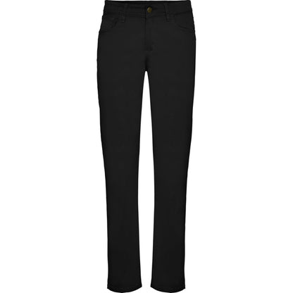 Roly WRK Hilton women's trousers in black, ready for logo printing or embroidery