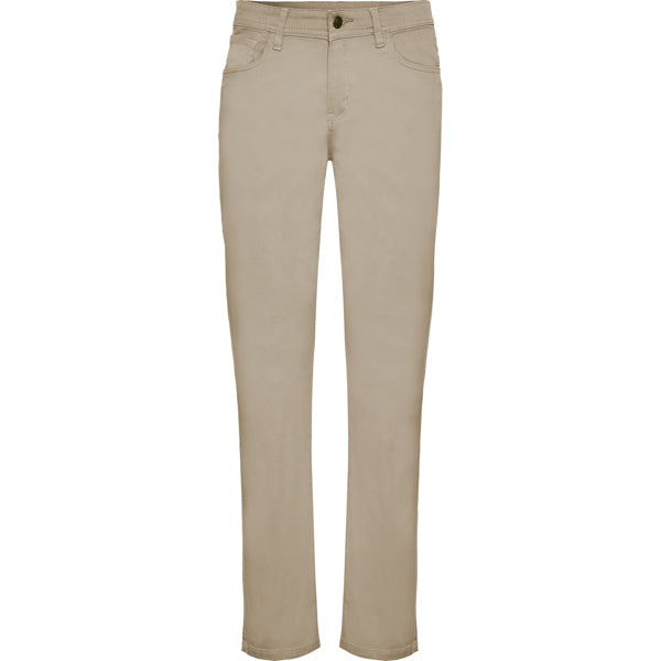 Roly WRK Hilton women's trousers in dark sand, ready for logo printing or embroidery