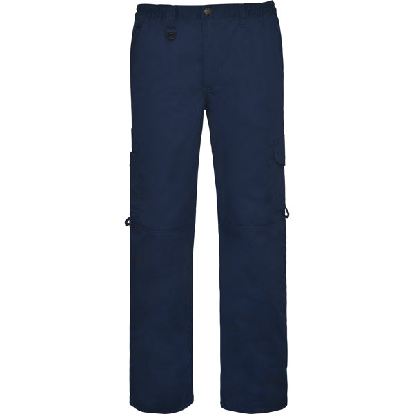 Roly WRK Protect men's trousers in navy blue, ready for logo printing or embroidery
