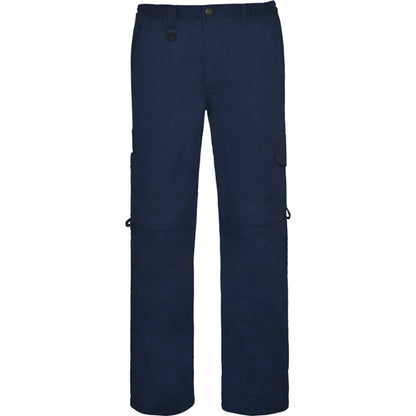 Roly WRK Protect men's trousers in navy blue, ready for logo printing or embroidery