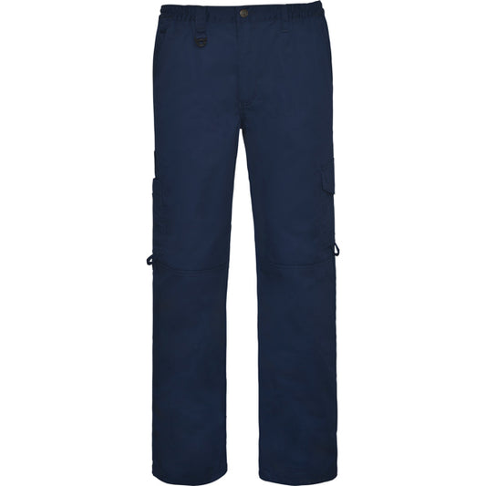 Roly WRK Protect men's trousers in navy blue, ready for logo printing or embroidery