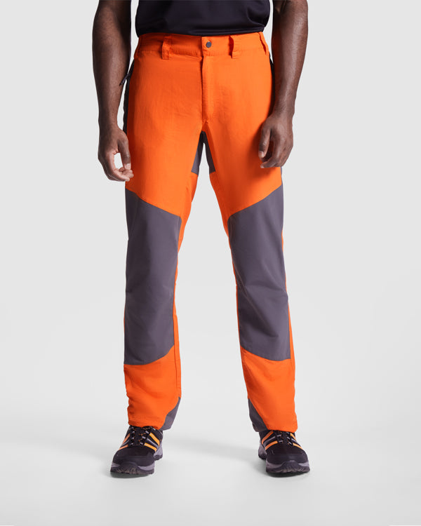 Roly Bonati unisex trousers in black/dark lead, alternative view, ready for logo printing or embroidery
