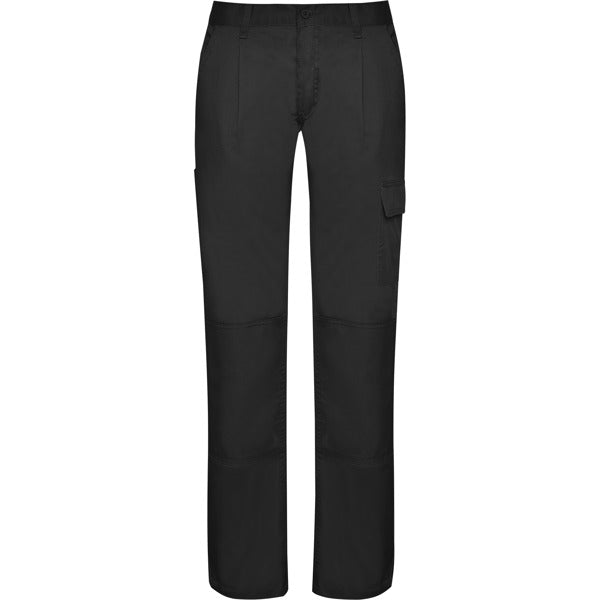 Roly WRK Daily Woman women's trousers in black, ready for logo printing or embroidery