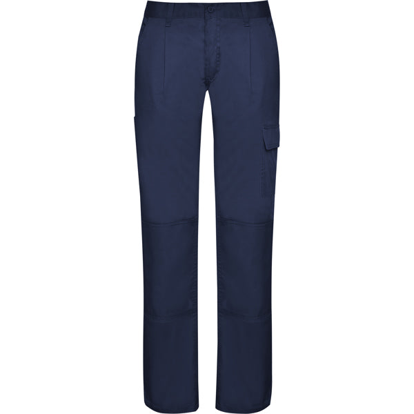 Roly WRK Daily Woman women's trousers in navy blue, ready for logo printing or embroidery