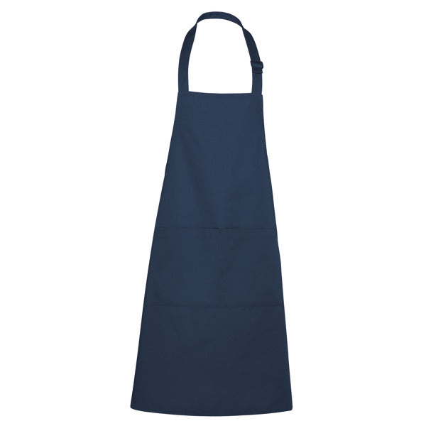 Roly WRK Benoit unisex apron in navy blue, ready for logo printing or embroidery