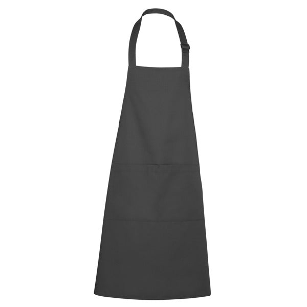 Roly WRK Benoit unisex apron in dark grey, ready for logo printing or embroidery