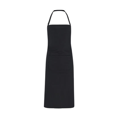 Roly WRK Ducasse unisex apron in black, ready for logo printing or embroidery
