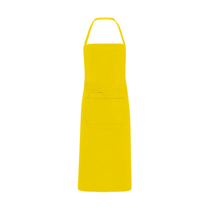 Roly WRK Ducasse unisex apron in yellow, ready for logo printing or embroidery