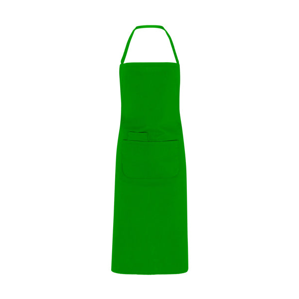 Roly WRK Ducasse unisex apron in fern green, ready for logo printing or embroidery