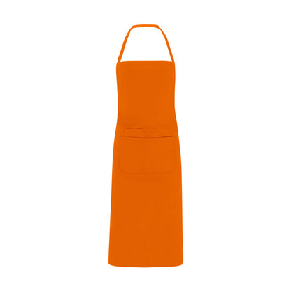Roly WRK Ducasse unisex apron in orange, ready for logo printing or embroidery