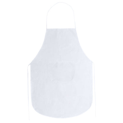 Stamina Keller colour non-woven apron in white, ready for logo printing