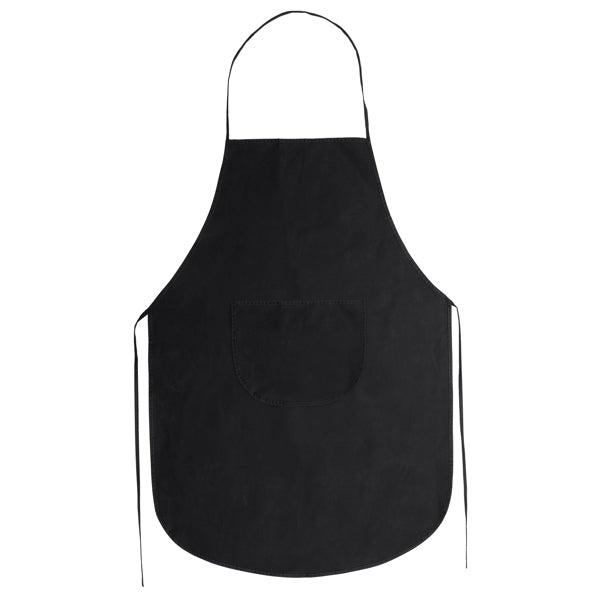 Stamina Keller colour non-woven apron in black, ready for logo printing