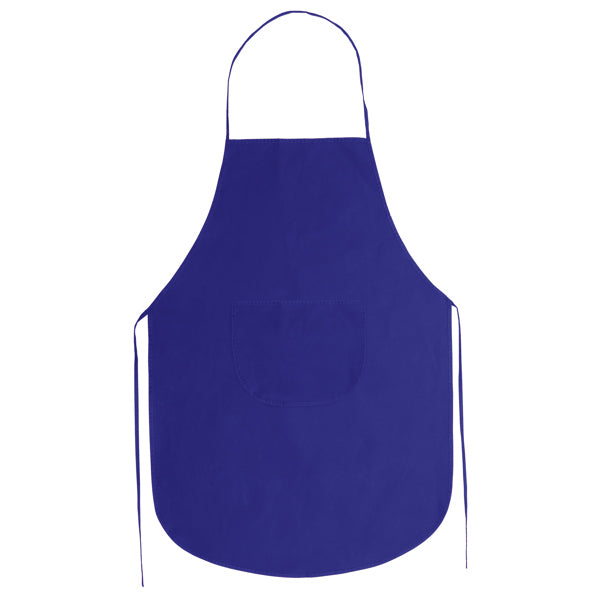 Stamina Keller colour non-woven apron in royal blue, ready for logo printing