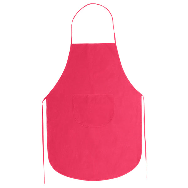 Stamina Keller colour non-woven apron in fuchsia, ready for logo printing