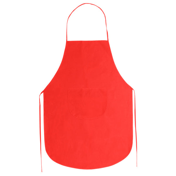 Stamina Keller colour non-woven apron in red, ready for logo printing